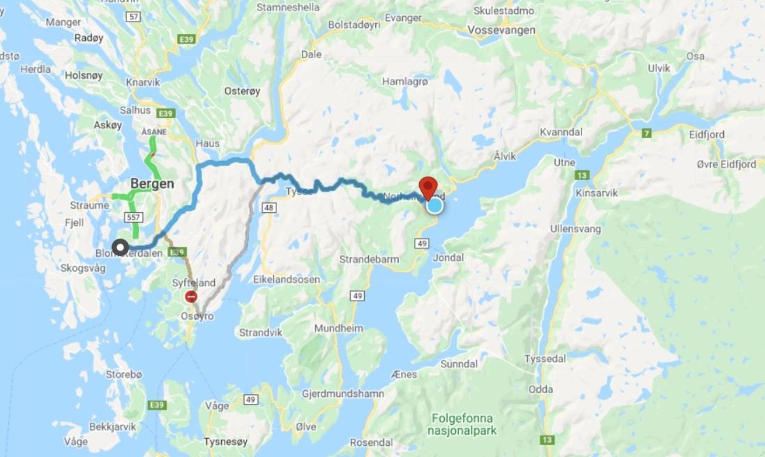 Villa Hardanger Feriesenter Norheimsund Exterior foto